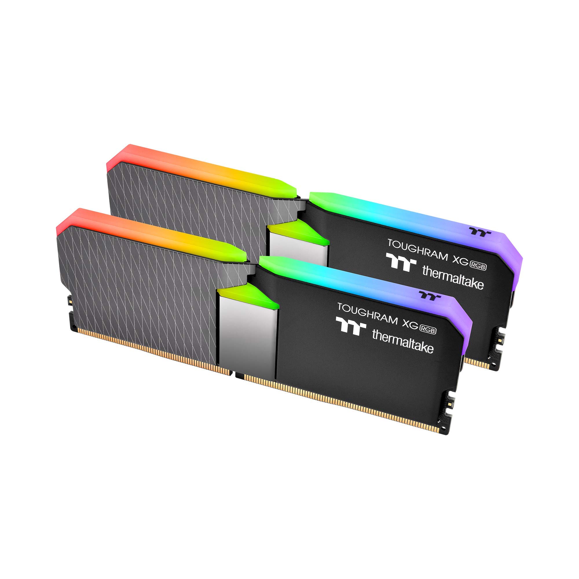 Thermaltake TOUGHRAM XG RGB DDR4 3600MHz 16GB 8GB x 2 16.80万色 RGB AlexaRazer Chroma5V マザーボード 同期ケー