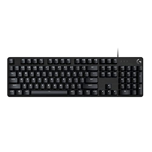 Logitech G413 SE Full-Size Mechanical Gaming Keyboard - Backlit Keyboard with Tactile Mechanical Switches Anti-Ghosting Com