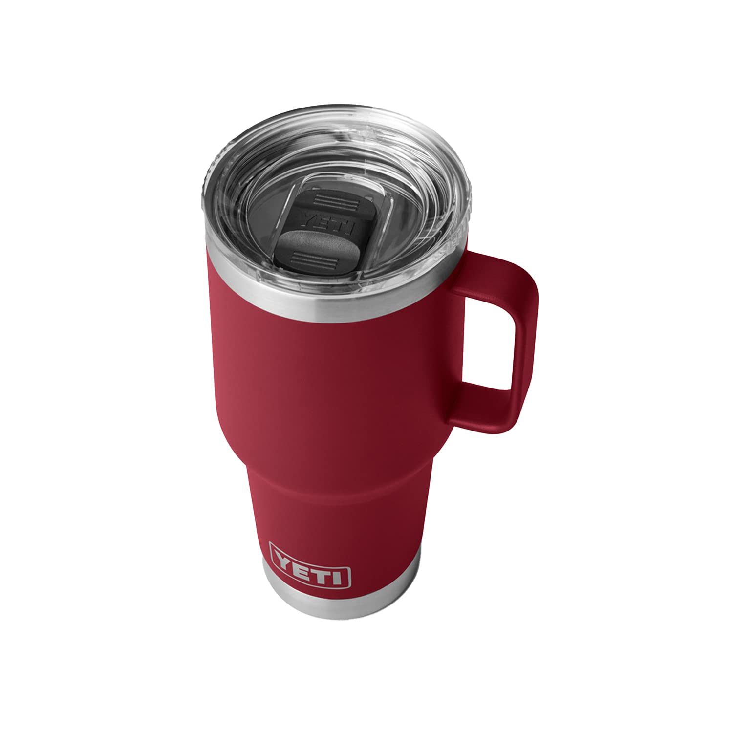 YETI Rambler 30 oz Travel Mug Stainless Steel Vacuum Insulated with Stronghold Lid Harvest Red並行輸入品