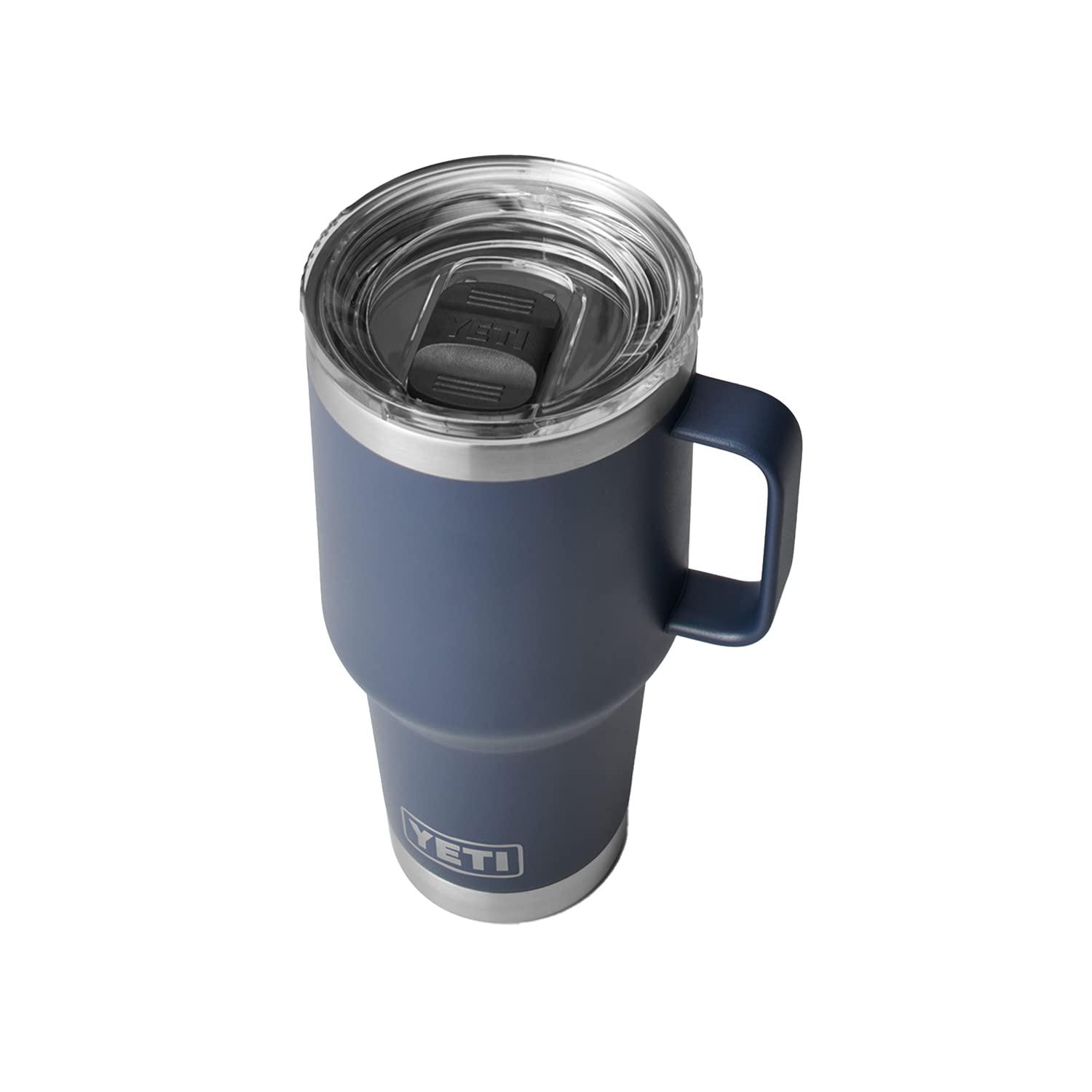 YETI Rambler 30 oz Travel Mug Stainless Steel Vacuum Insulated with Stronghold Lid Navy並行輸入品