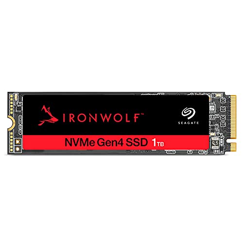 Seagate シーゲイト IronWolf 525 SSD 1TB NAS 内蔵ソリッドステートドライブ - SATA M.2 PCIe 第4世代 最