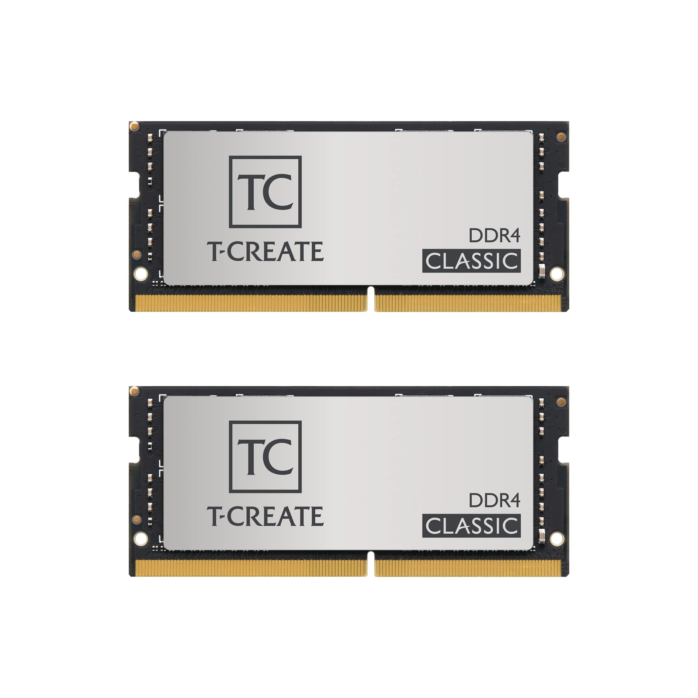 TEAMGROUP T-Create Classic DDR4 SODIMM 32GB キット 2 x 16GB 3200MHz PC4- 25600 260ピン CL22 ノートパソコンメ