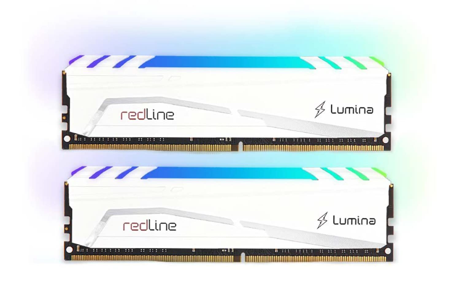 Mushkin Redline RGB White - DDR4 UDIMM - 32GB 2x16GB 3000MHz CL-16-288-pin1.2V Desktop Ram - Non-ECC - Dual Channel - Lumin