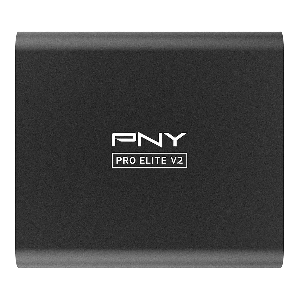 PNY Pro Elite V2 1TB USB 3.2 Gen 2x1 Type-C ポータブル ソリッドステートドライブ SSD PSD0CS2160-1TB-RB