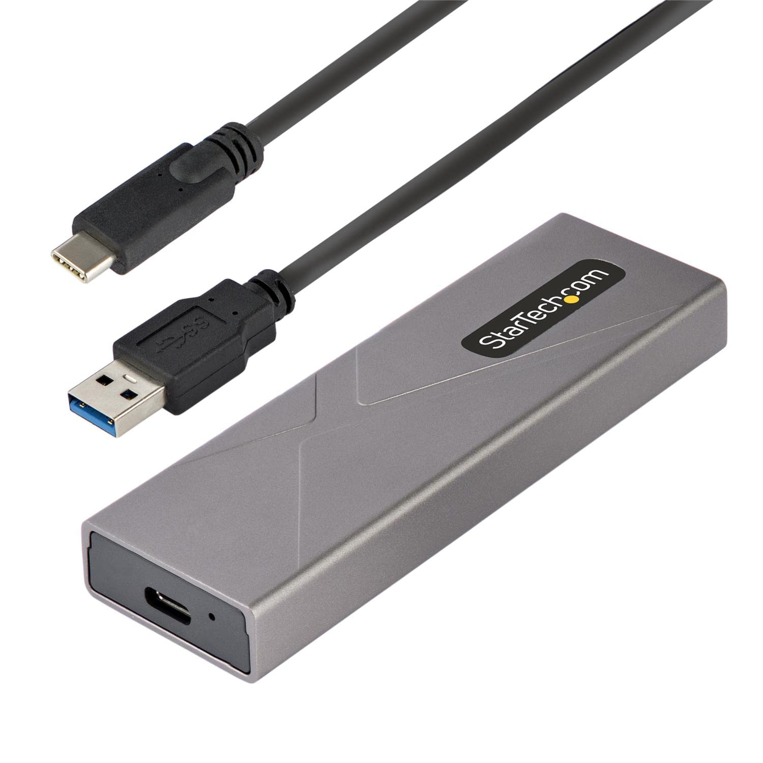 スターテック StarTech.com USB-C 10Gbps - M.2 NVMe M.2 SATA SSD 外付けケース対応外形サイズ2230 2242 226