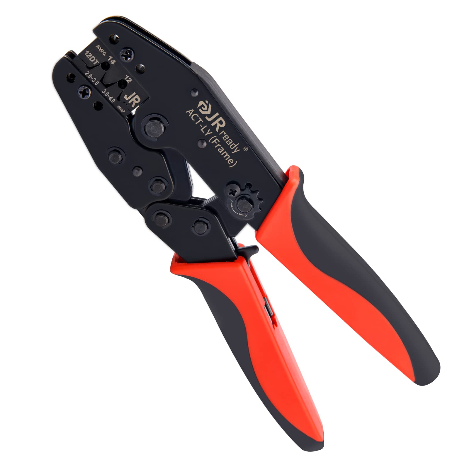 JRready ACT-LY-12DTP deutsch Stamped Crimper Tool for Deutsch DTP Connector KitSize 12 Stamped Formed Contacts 12-14AWG並行