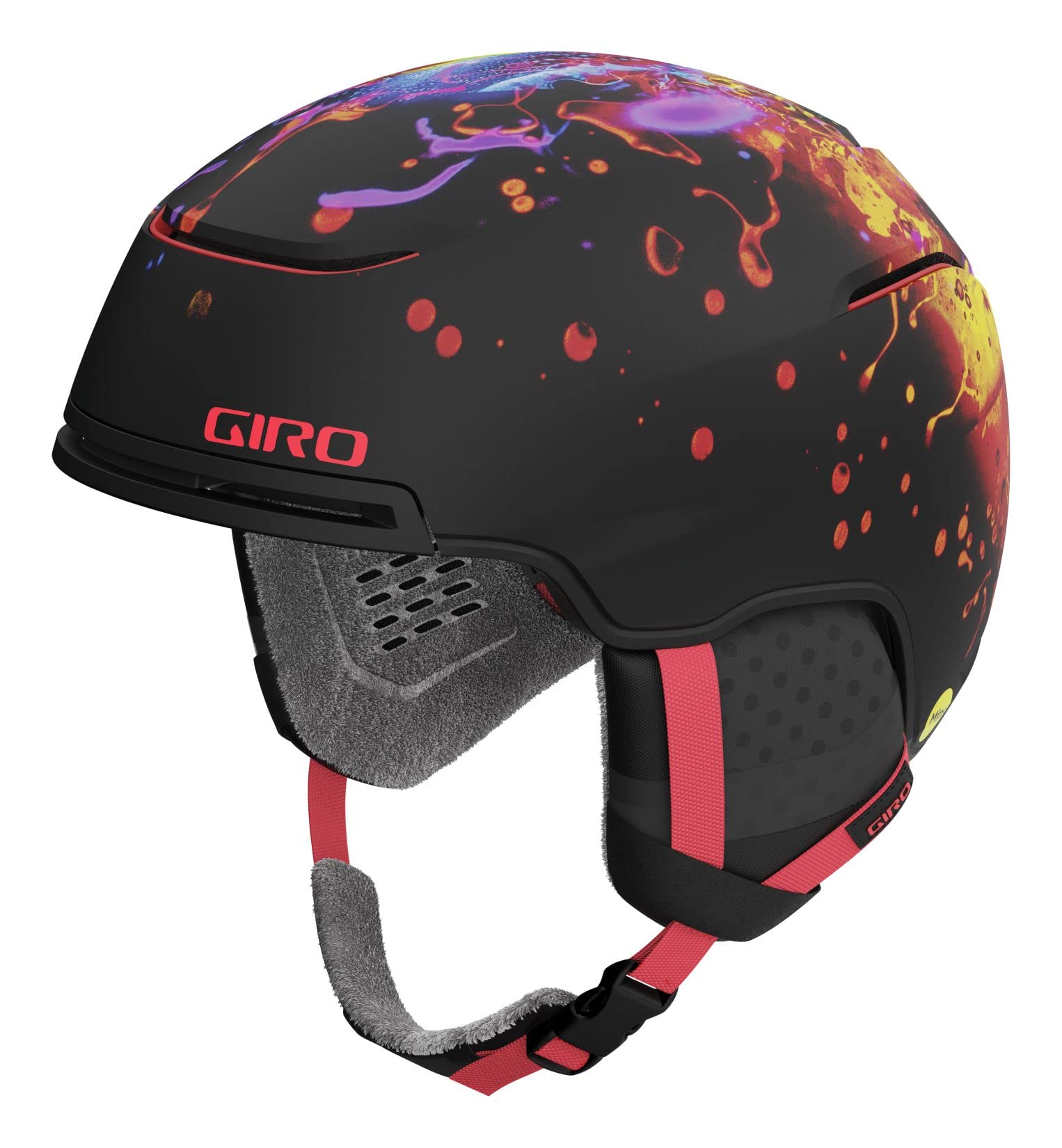 Giro Terra MIPS Ski Helmet - Snowboard Helmet for Women Youth - Matte BlackTeal Liquid Light - M 55.5-59cm並行輸入