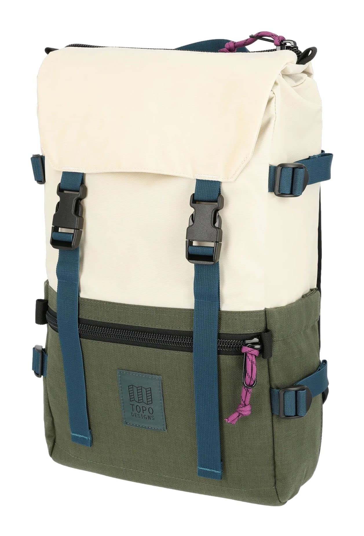 Topo Designs Rover Pack Classic - Bone WhiteOlive One Size並行輸入品