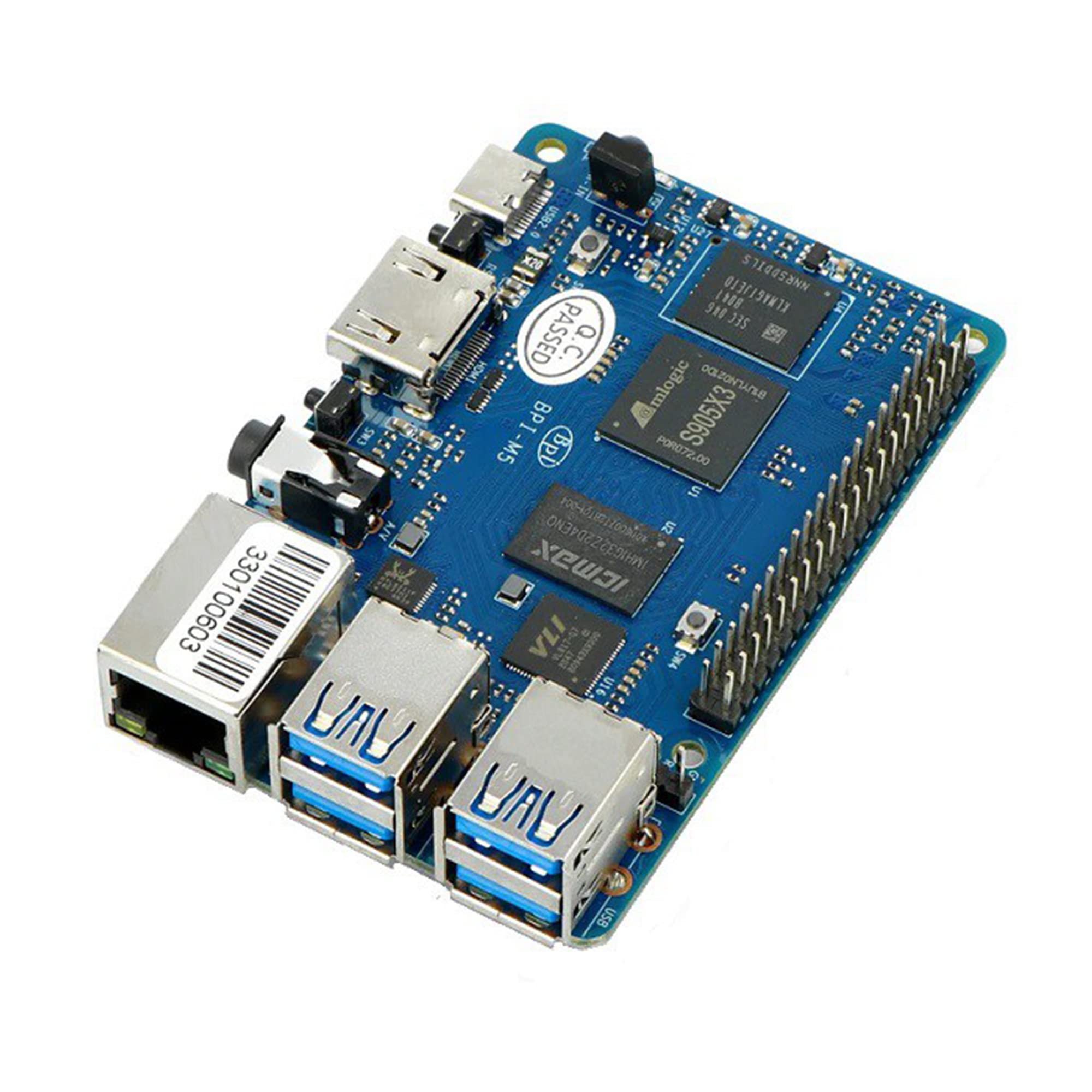 Banana PI BPI M5 Single Board Computer Amlogic S905X3 Design並行輸入品