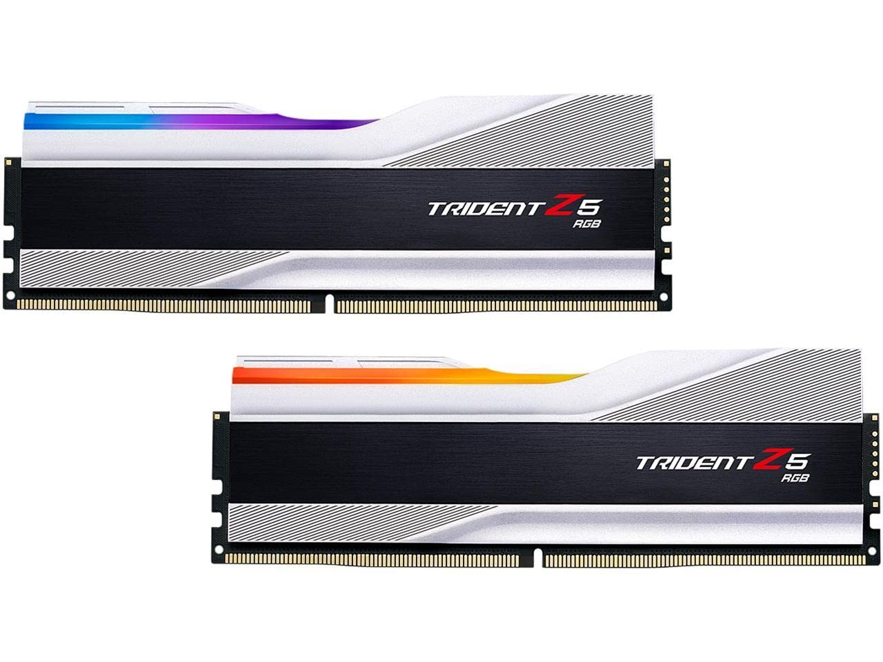 G.Skill Trident Z5 RGBシリーズ Intel XMP 32GB 16GB x 2 288ピン SDRAM DDR5 7600 CL36-46-46-121 1.40V デュアルチ