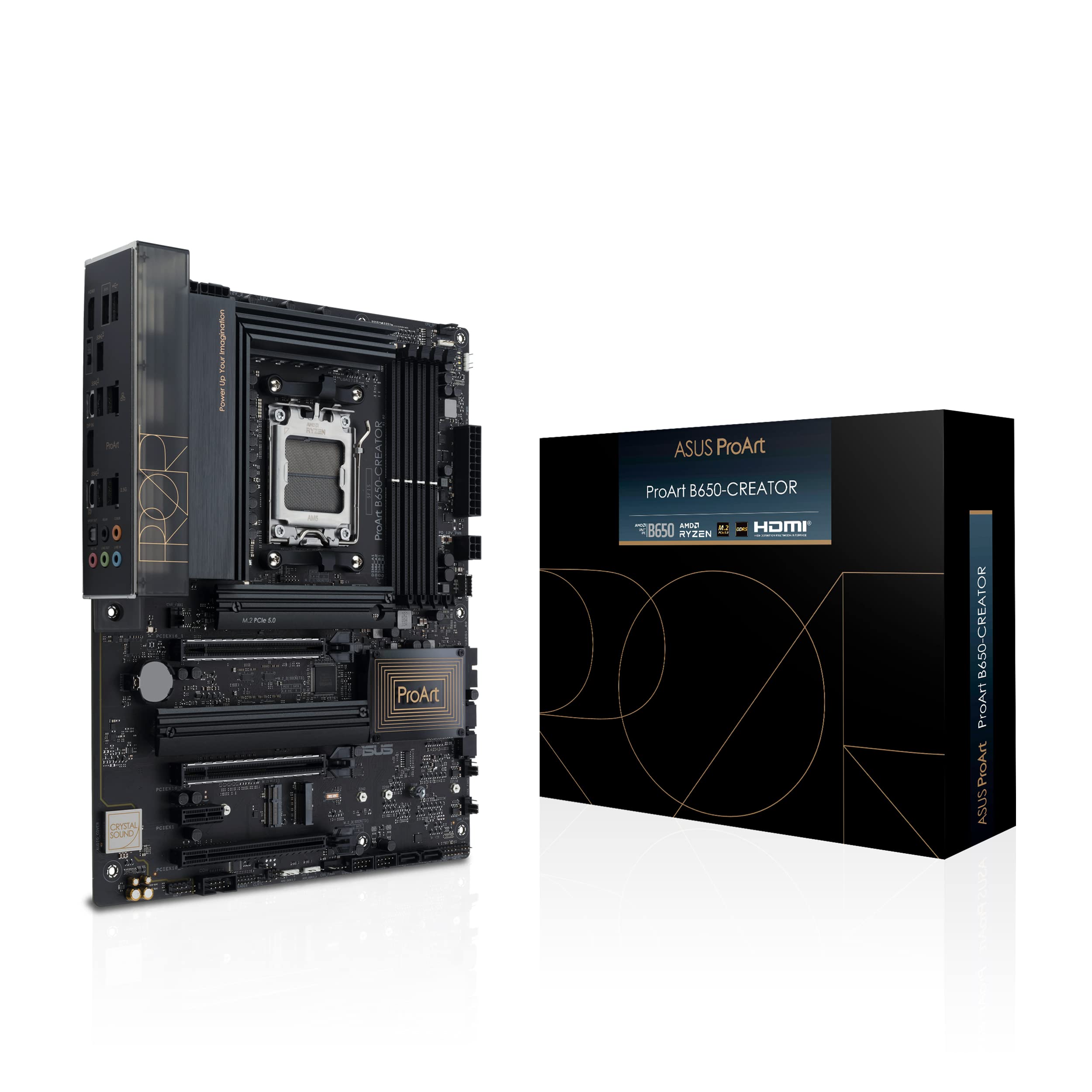 ASUS ProArt B650-Creator AM5LGA 1718 Ryzen 7000 ATX コンテンツクリエイター マザーボード PCIe 5.0 DDR5 M.2