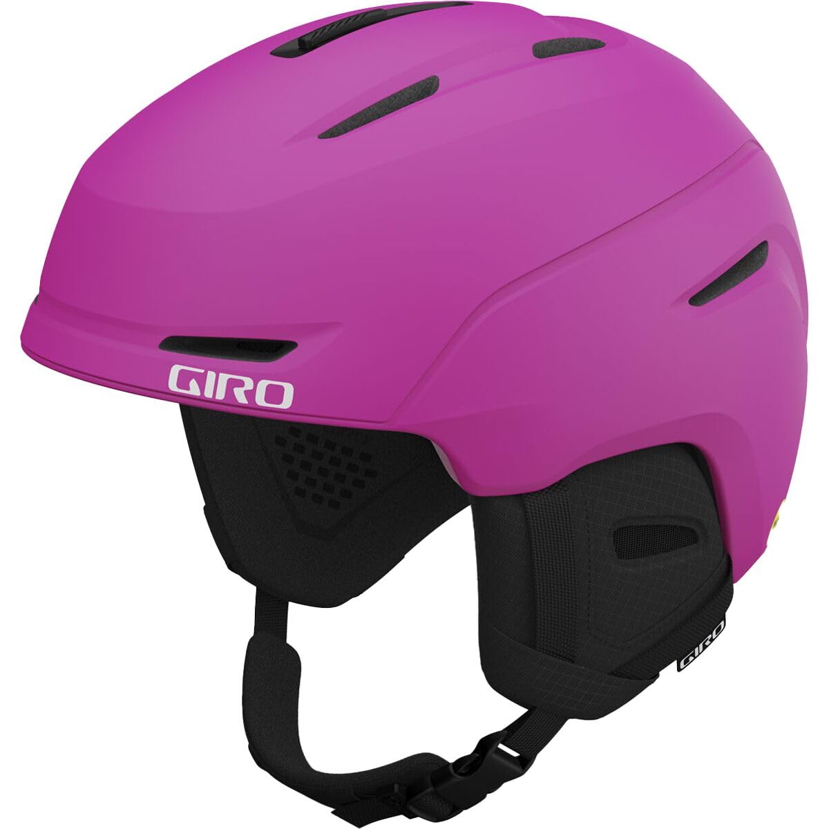 Giro Neo Jr. MIPS Kids Ski Helmet - Snowboard Helmet for Youth Boys Girls - Matte Rhodamine - M 55.5-59cm並行輸入品