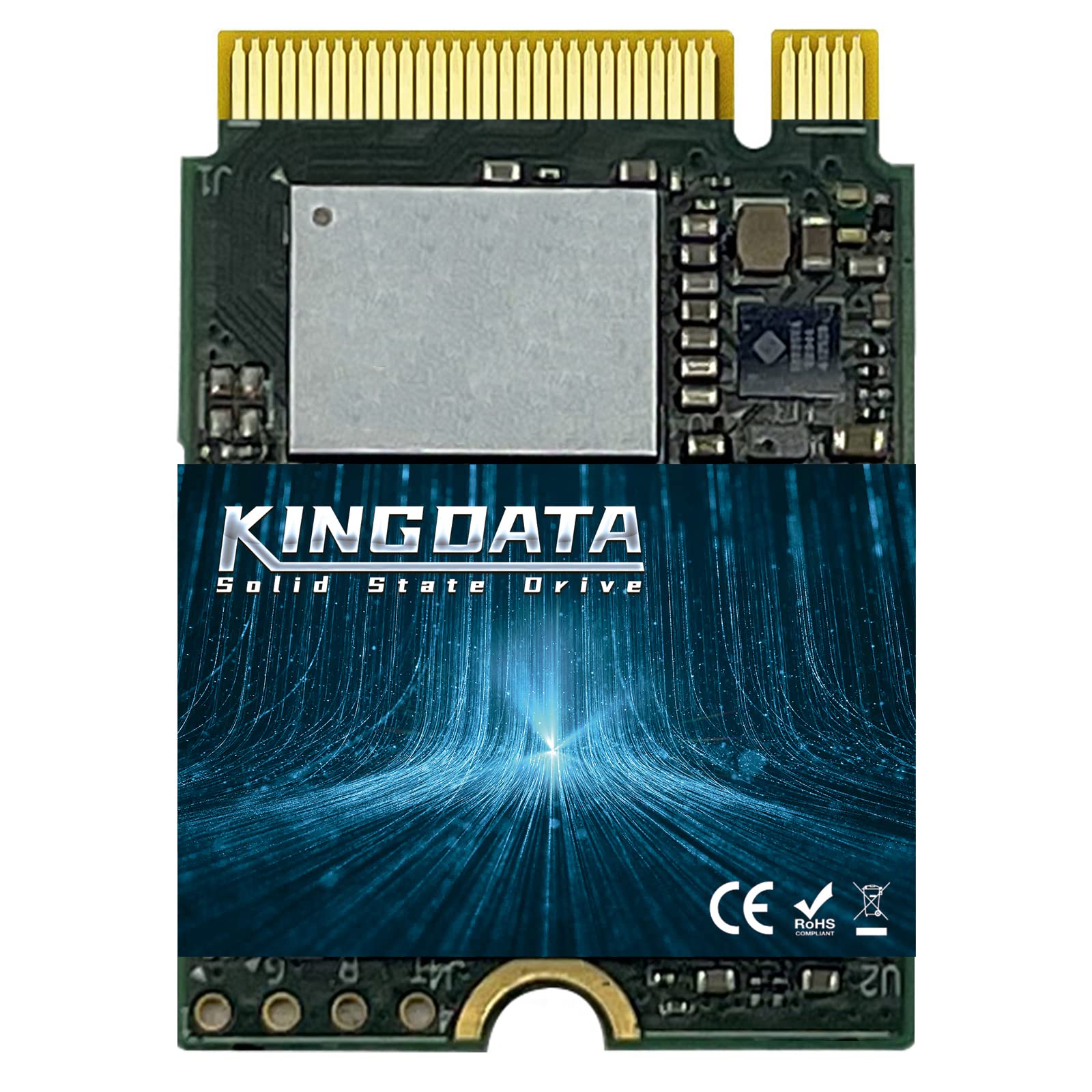 KINGDATA 1TB M.2 2230 NVMe PCIe SSD Gen 4.0X4 - Internal Solid State Drive Compatible with PS5 Steam Deck Microsoft Surface