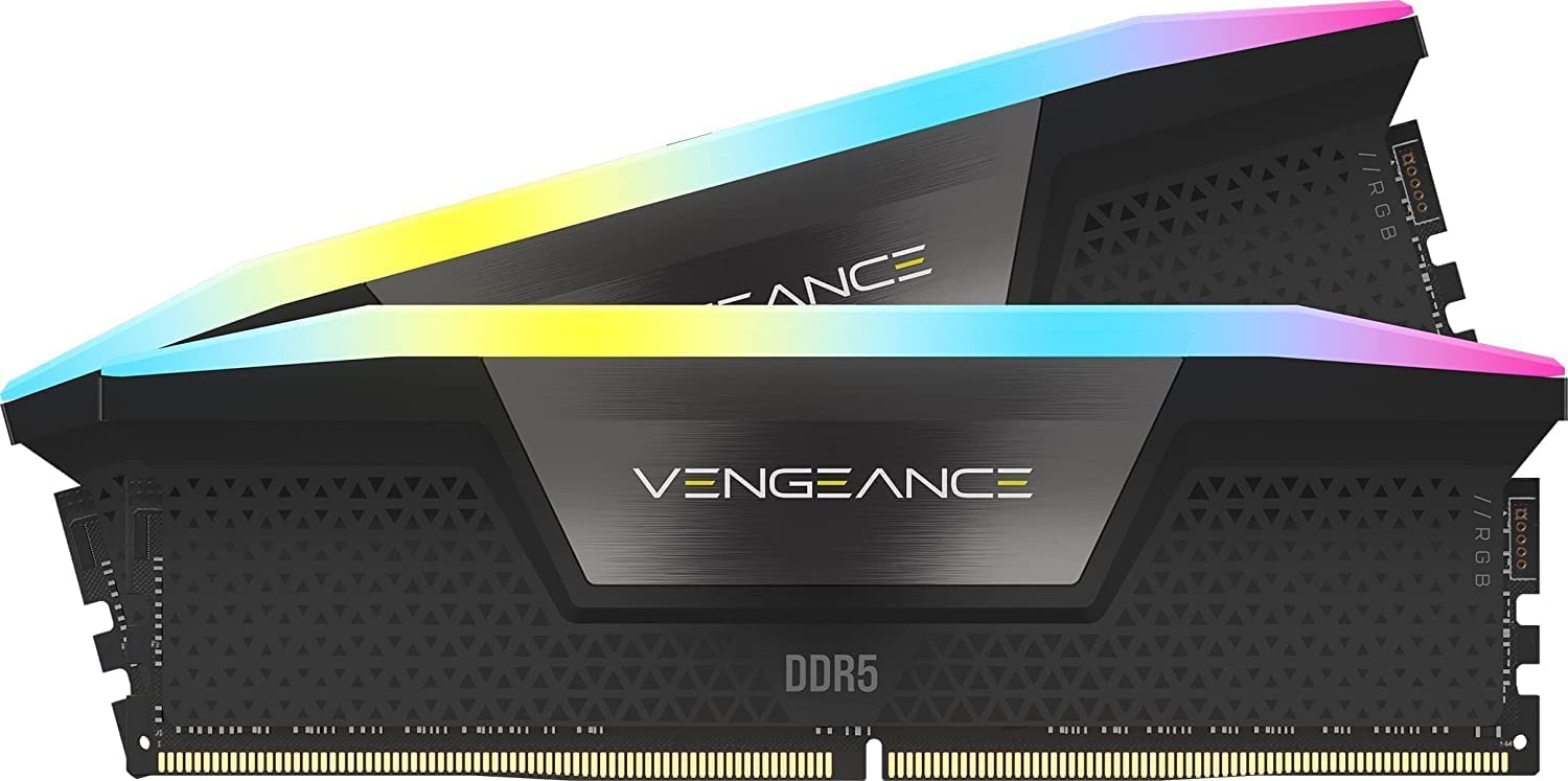 CORSAIR DDR5-6400MHz デスクトップPC用メモリ VENGEANCE RGB DDR5シリーズ PC5-51200 Intel XMPメモリキット