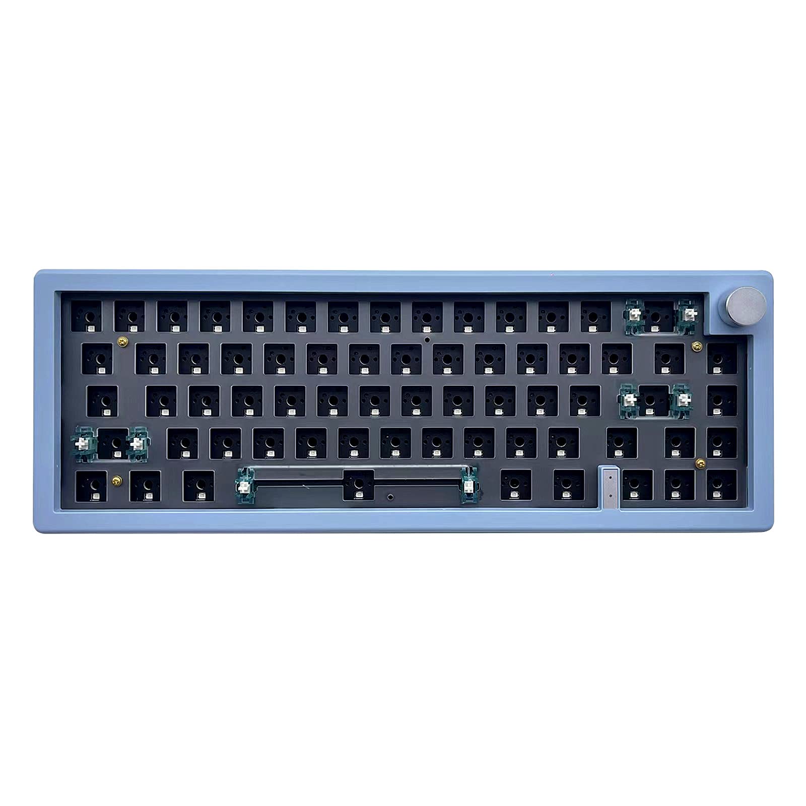 BOYI GMK67-65 Keyboard KitHot-Swappable Bluetooth 5.02.4GType-C Tri-Mode Wireless RGB Mechanical Keyboard PCB Mounting Pl